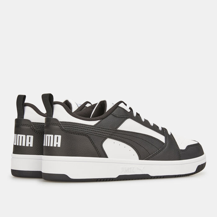 PUMA Men's Rebound v6 Low Shoes White PUMA Men's Rebound v6 Low Shoes White image number 3