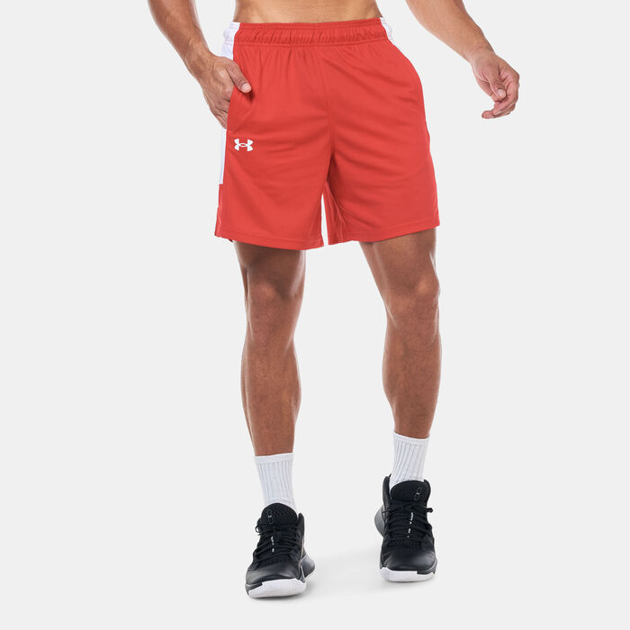 Under Armour Men's Zone Training Shorts Red image number 0