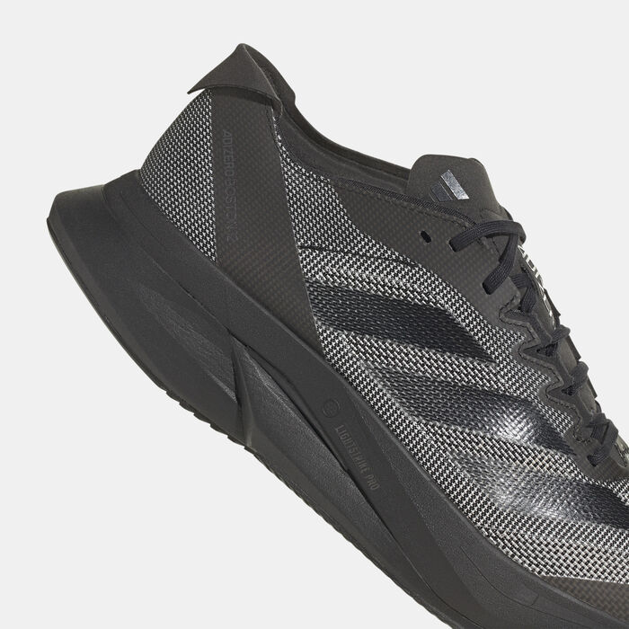 adidas Men's Adizero Boston 12 Running Shoes Black adidas Men's Adizero Boston 12 Running Shoes Black image number 4