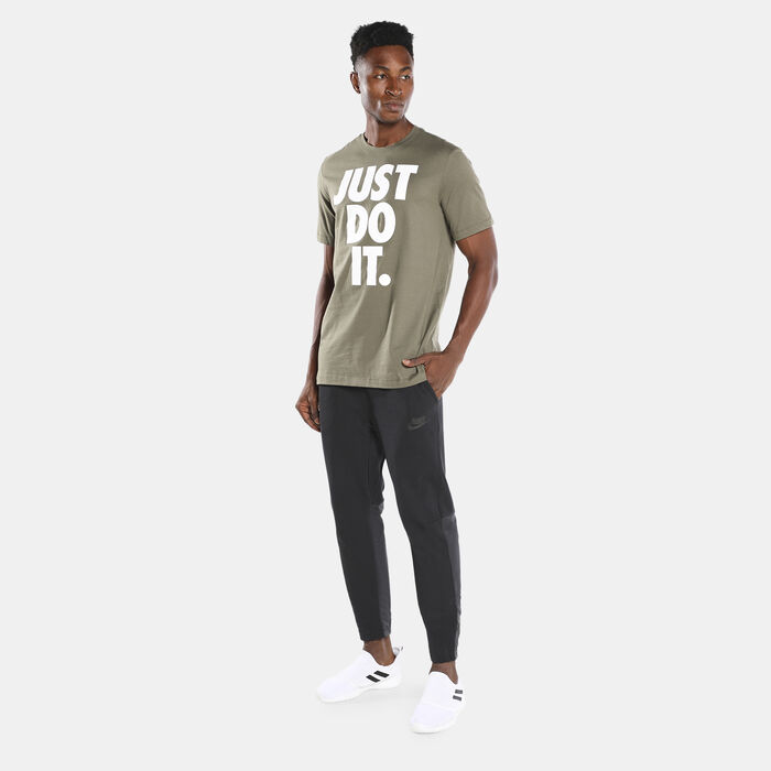 Nike Men's Just Do It Icon T-Shirt Brown Nike Men's Just Do It Icon T-Shirt Brown image number 2