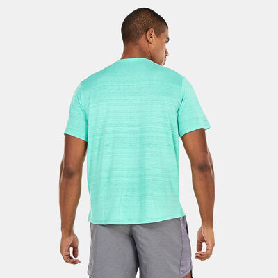Nike Men's Dri-FIT Miler T-Shirt Green Nike Men's Dri-FIT Miler T-Shirt Green