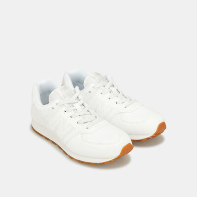 New Balance Kids' 574 Shoe White