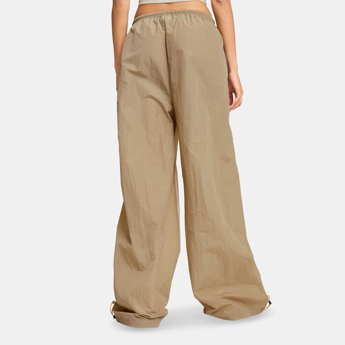 PUMA Women's Dare To Parachute Pants White PUMA Women's Dare To Parachute Pants White image number 1