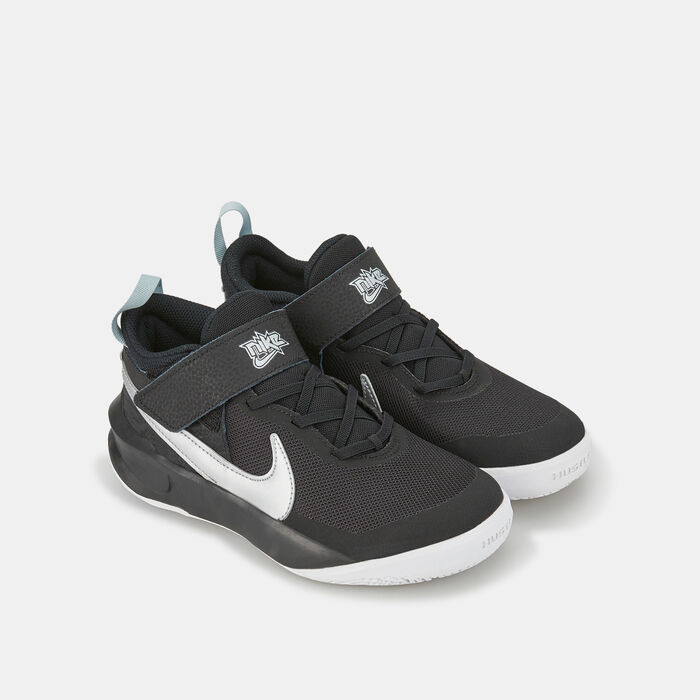 Nike Kids' Team Hustle D 10 Shoe Black Nike Kids' Team Hustle D 10 Shoe Black image number 1