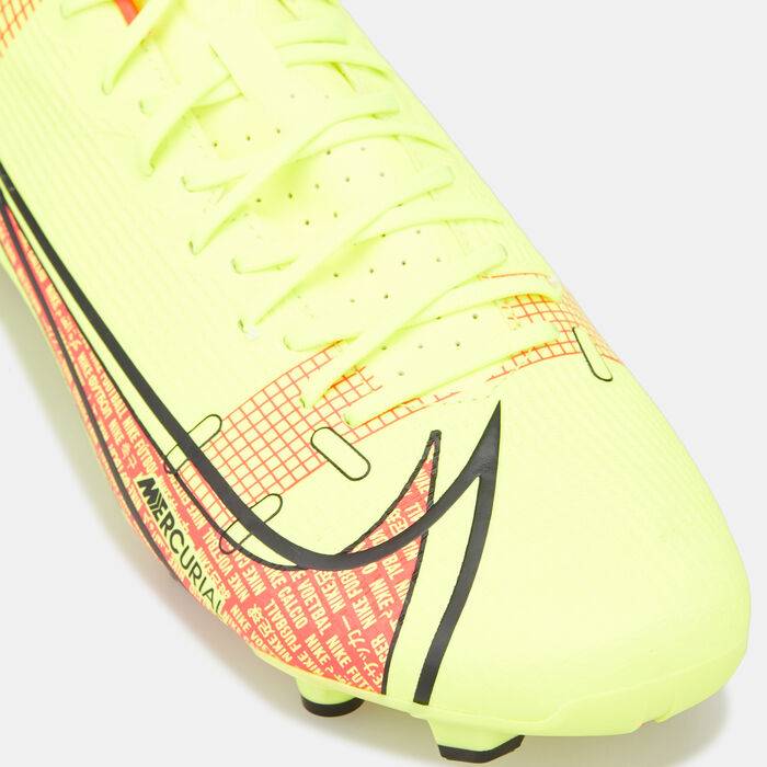 Nike Men's Vapor 14 Academy Firm Ground Football Shoe yellow Nike Men's Vapor 14 Academy Firm Ground Football Shoe yellow image number 4