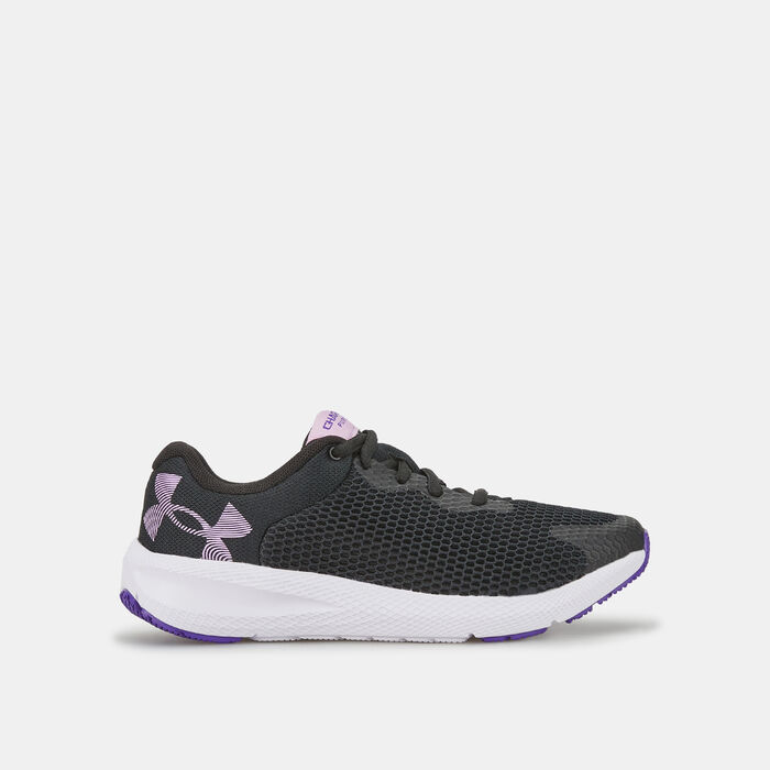 Under Armour Kids' UA Charged Pursuit 2 Shoe Black Under Armour Kids' UA Charged Pursuit 2 Shoe Black image number 0