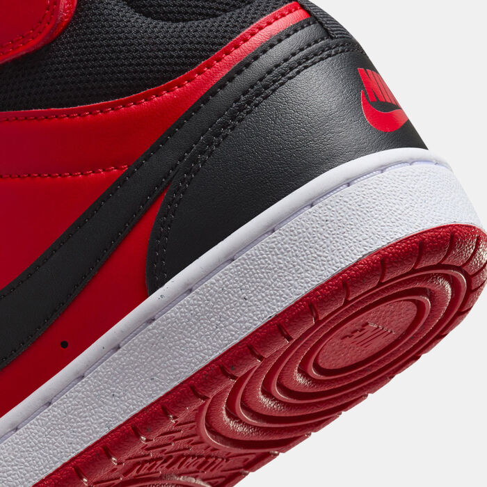 Nike Kids' Court Borough Mid 2 Shoes Red Nike Kids' Court Borough Mid 2 Shoes Red image number 5