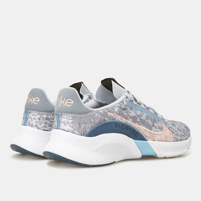 Nike Men's SuperRep Go 3 Next Nature Flyknit Training Shoes Grey Nike Men's SuperRep Go 3 Next Nature Flyknit Training Shoes Grey image number 2