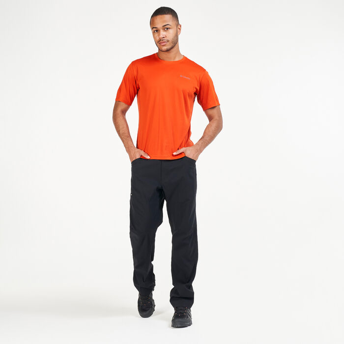 Columbia Men's Zero Ice Cirro-Cool™ T-Shirt Orange Columbia Men's Zero Ice Cirro-Cool™ T-Shirt Orange image number 2