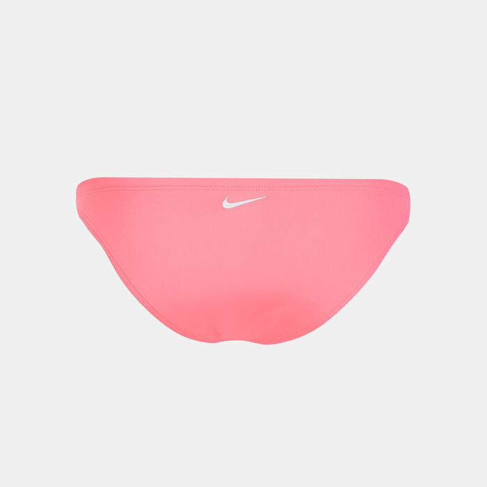 Nike Swim Women's Essential Bikini Bottom Red Nike Swim Women's Essential Bikini Bottom Red image number 1