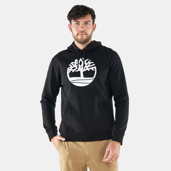 Timberland Men's Tree Logo Hoodie Black image number 0