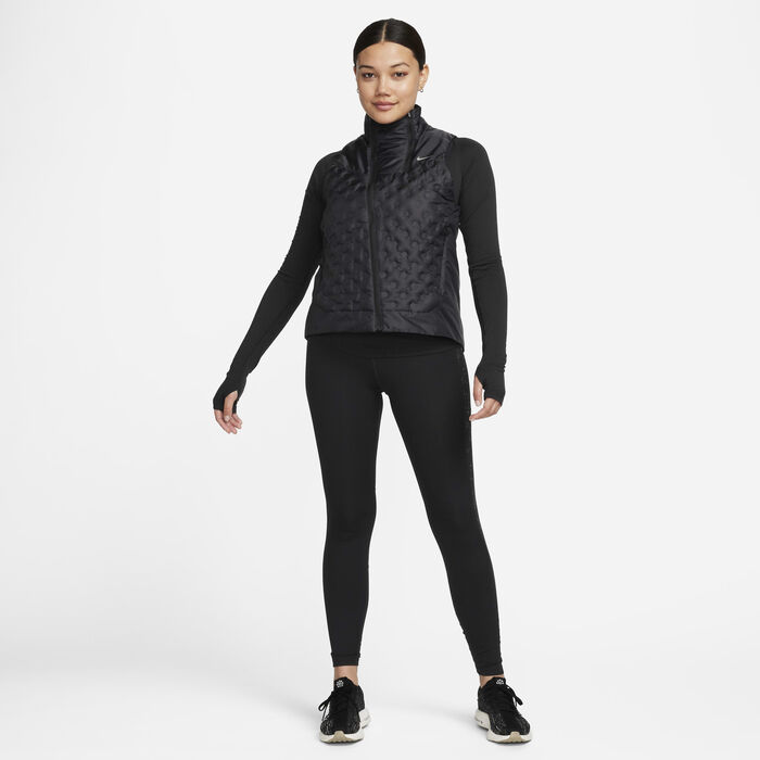 Nike Women's Therma-FIT ADV Repel AeroLoft Running Gilet Black Nike Women's Therma-FIT ADV Repel AeroLoft Running Gilet Black image number 5