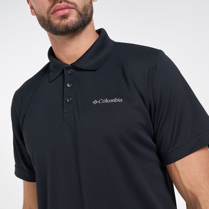 Columbia Men's Utilizer™ Polo T-Shirt Black Columbia Men's Utilizer™ Polo T-Shirt Black image number 3