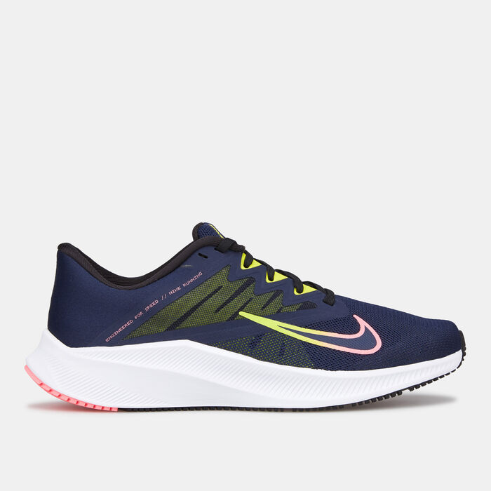 Nike Women's Quest 3 Shoe Blue Nike Women's Quest 3 Shoe Blue image number 0