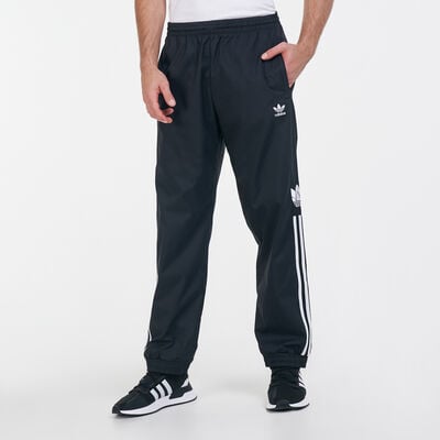 adidas Originals Men's Adicolor 3D Trefoil 3-Stripes Track Pants Black adidas Originals Men's Adicolor 3D Trefoil 3-Stripes Track Pants Black