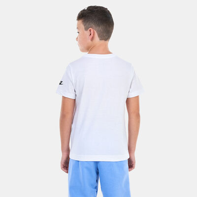 Nike Kids' Puzzle Just Do It T-Shirt White Nike Kids' Puzzle Just Do It T-Shirt White