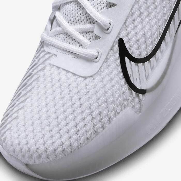 Nike Women's Court Air Zoom Vapor 11 Hard Court Tennis Shoes White Nike Women's Court Air Zoom Vapor 11 Hard Court Tennis Shoes White image number 6