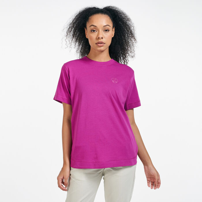 Napapijri Women's Silbe T-Shirt Purple Napapijri Women's Silbe T-Shirt Purple image number 0