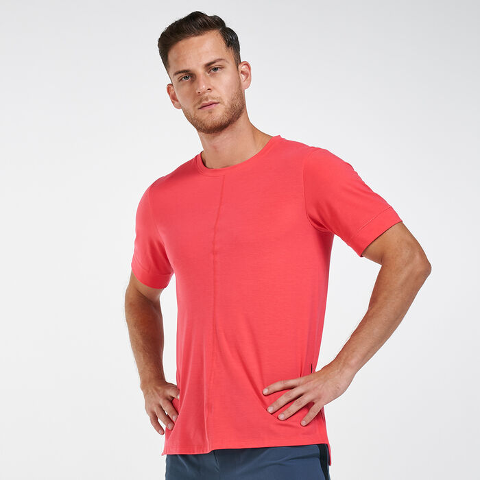 Nike Men's Dri-FIT T-Shirt Pink Nike Men's Dri-FIT T-Shirt Pink image number 0