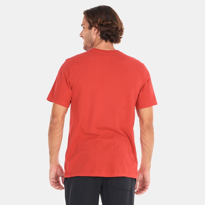 Nike Men's Graphic T-Shirt Red Nike Men's Graphic T-Shirt Red image number 1