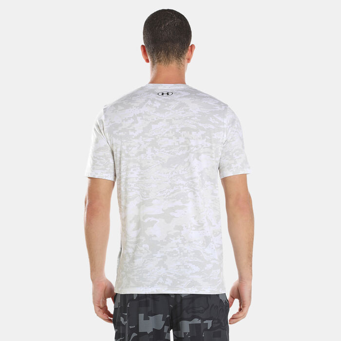 Under Armour Men's UA ABC Camo Print T-Shirt White image number 1