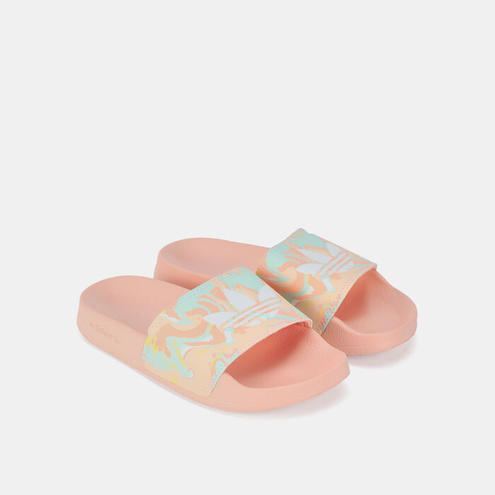 adidas Originals Kids' Adilette Lite Slides Pink image number 0
