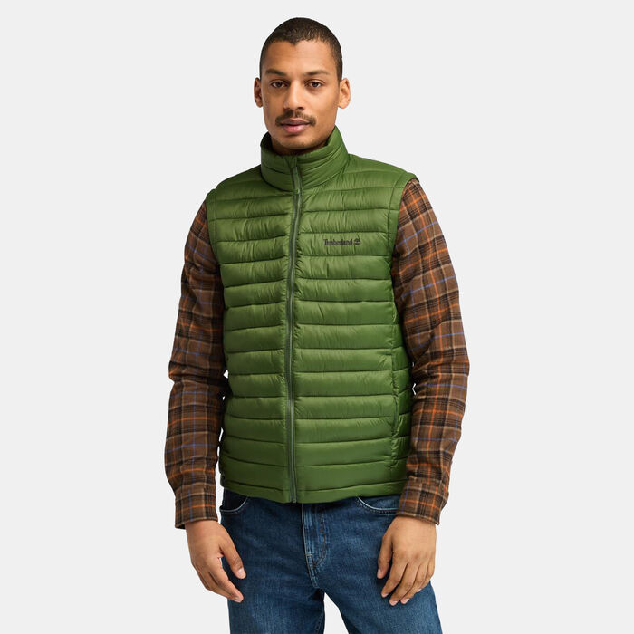 Timberland Men's Axis Peak DWR Hiking Vest Green image number 0