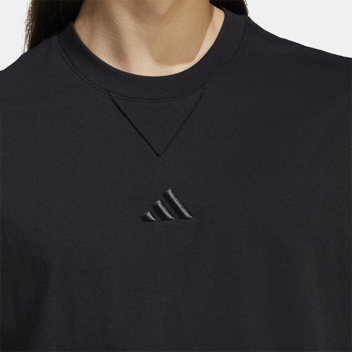 adidas Men's ALL SZN T-Shirt Black image number 3