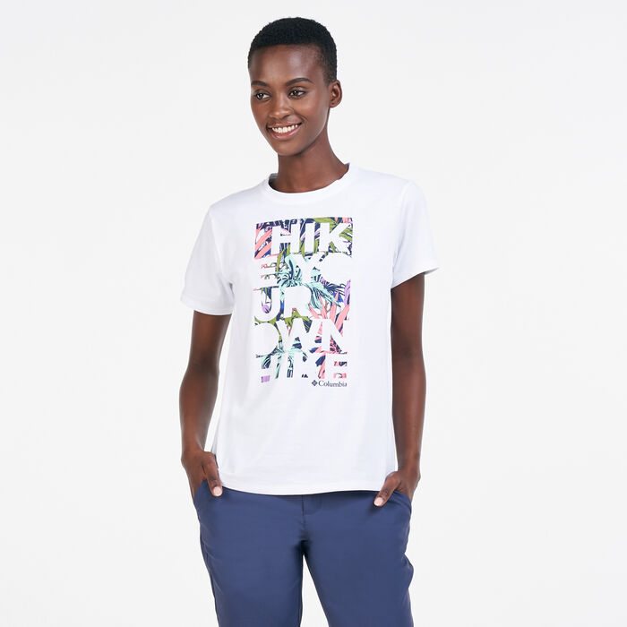 Columbia Women's Sun Trek™ T-Shirt White Columbia Women's Sun Trek™ T-Shirt White image number 0