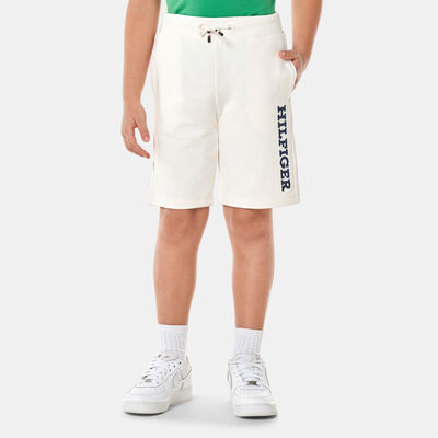 Tommy Hilfiger Kids' Monotype Sweat Shorts White