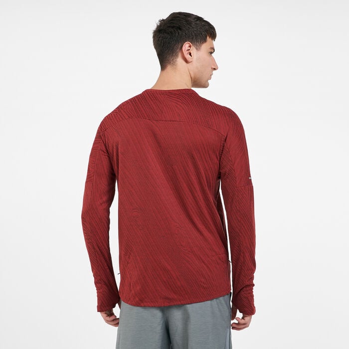 Nike Men's Dri-FIT Element 1/2 Zip Trail T-Shirt Multi Nike Men's Dri-FIT Element 1/2 Zip Trail T-Shirt Multi image number 1