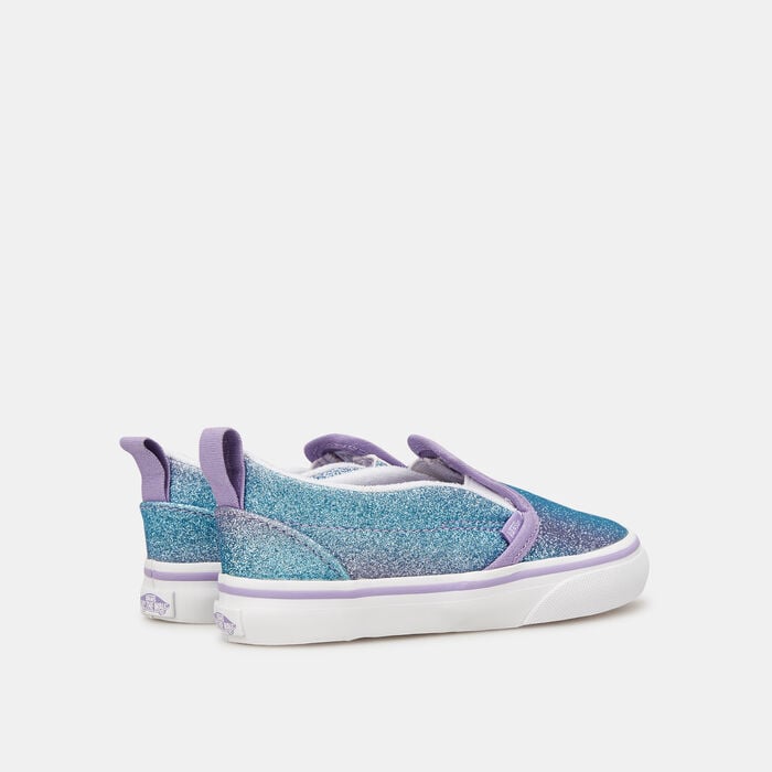 Vans Kids’ Ombre Glitter Slip-On V Unisex Shoe (Baby and Toddler) Multi Vans Kids’ Ombre Glitter Slip-On V Unisex Shoe (Baby and Toddler) Multi image number 2