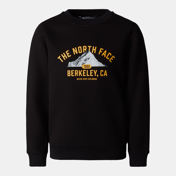 The North Face Kids' Varsity Graphic Sweatshirt Black The North Face Kids' Varsity Graphic Sweatshirt Black image number 0