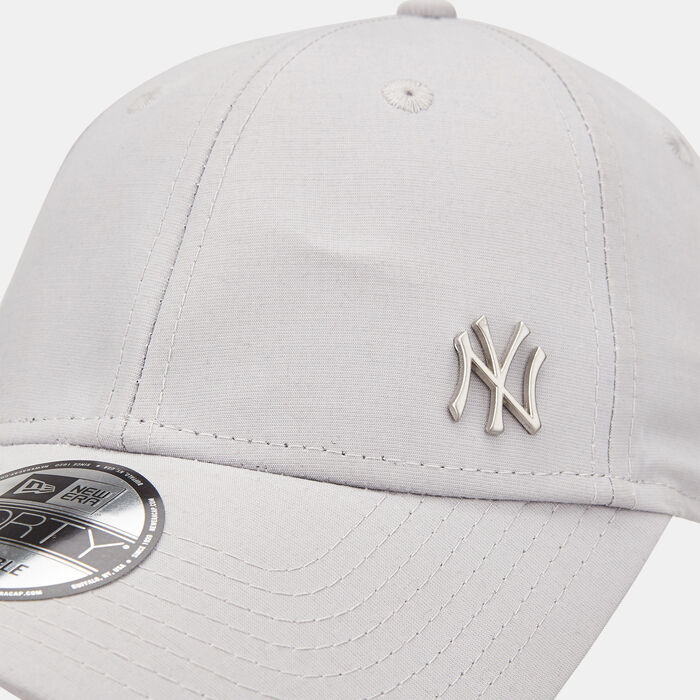 New Era Men's MLB New York Yankees Flawless 9FORTY Cap Grey New Era Men's MLB New York Yankees Flawless 9FORTY Cap Grey image number 2