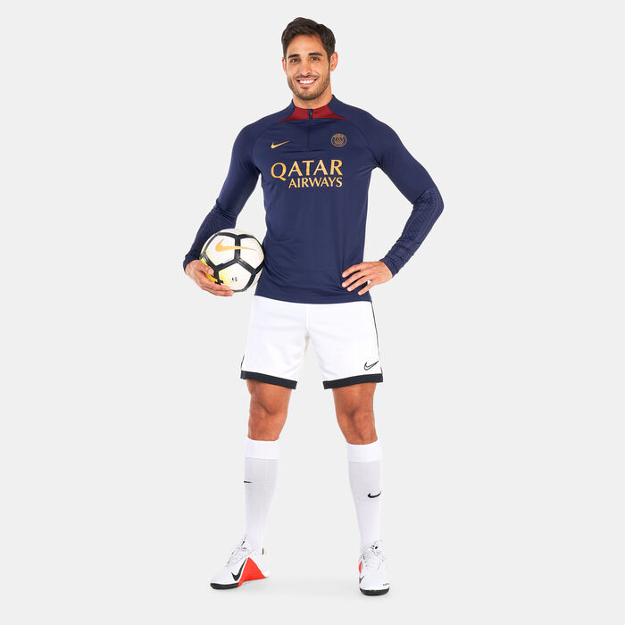 Nike Men's Paris Saint-Germain Dri-FIT Strike Drill Football Top Blue Nike Men's Paris Saint-Germain Dri-FIT Strike Drill Football Top Blue image number 2