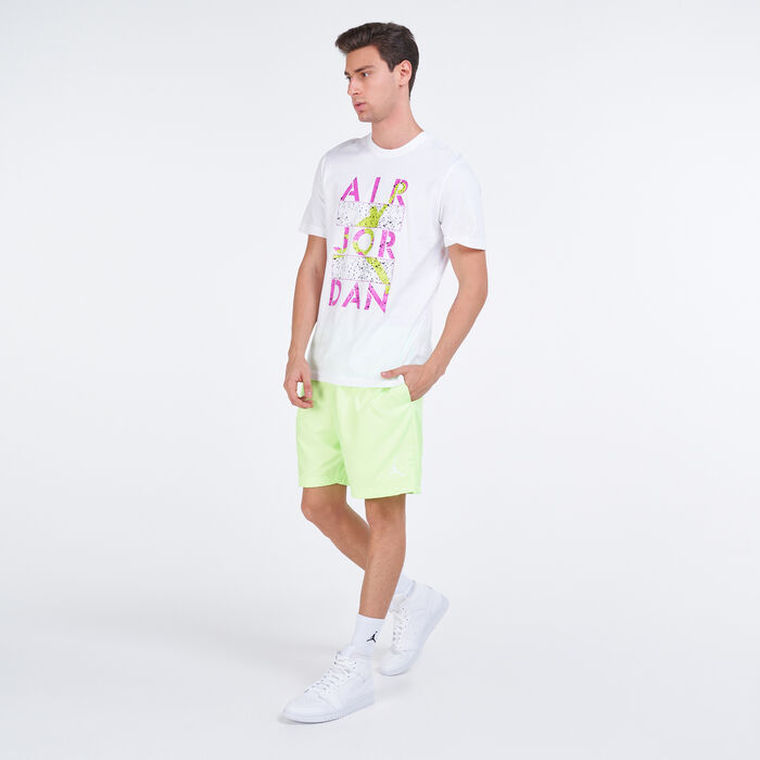 Jordan Men's Jumpman Poolside Shorts Green image number 2