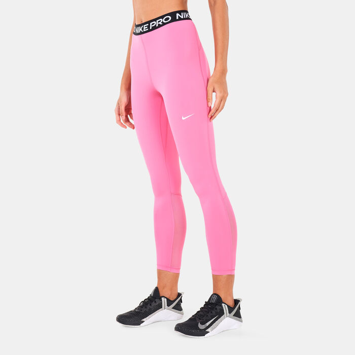 Nike Women's Pro 365 High-Rise 7/8 Leggings Pink image number 0
