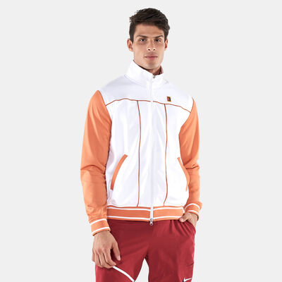 Nike Men's Court Tennis Jacket Orange