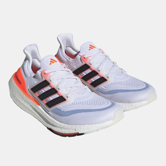 adidas Men's Ultraboost Light Running Shoes White adidas Men's Ultraboost Light Running Shoes White image number 1