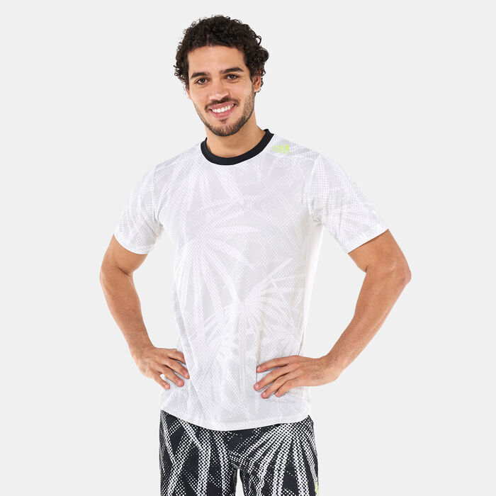 adidas Men's Designed For Training Heat.RDY HIIT T-Shirt White image number 0