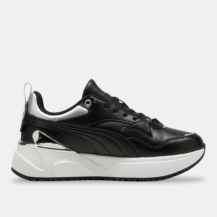 PUMA Women's R78 Disrupt Metallic Dream Shoes White image number 2