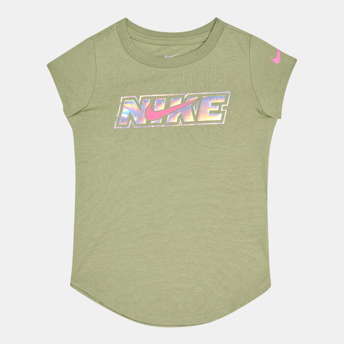 Nike Kids' Icon Clash T-Shirt (Younger Kids) Green Nike Kids' Icon Clash T-Shirt (Younger Kids) Green image number 0