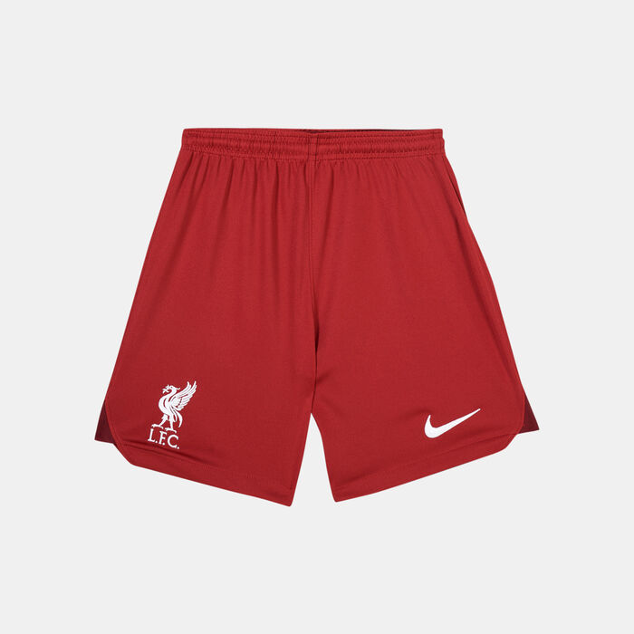Nike Kids' Liverpool F.C. Stadium Home Dri-FIT Shorts - 2022/23 (Older Kids) Maroon image number 0
