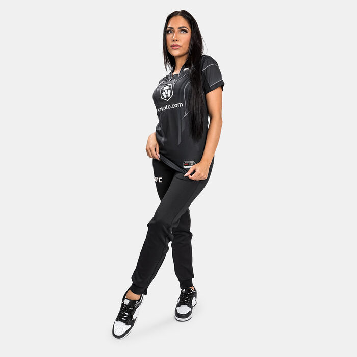 Venum Women's x UFC Authentic Fight Night 2.0 Walkout Jersey Black Venum Women's x UFC Authentic Fight Night 2.0 Walkout Jersey Black image number 2