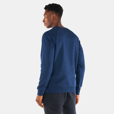 Under Armour Men's Rival Fleece Sweatshirt Blue Under Armour Men's Rival Fleece Sweatshirt Blue