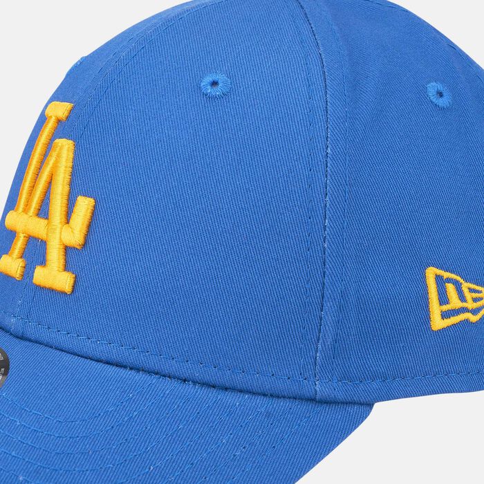 New Era Men's League Essentials 9FORTY Los Angeles Dodgers Cap Blue New Era Men's League Essentials 9FORTY Los Angeles Dodgers Cap Blue image number 2
