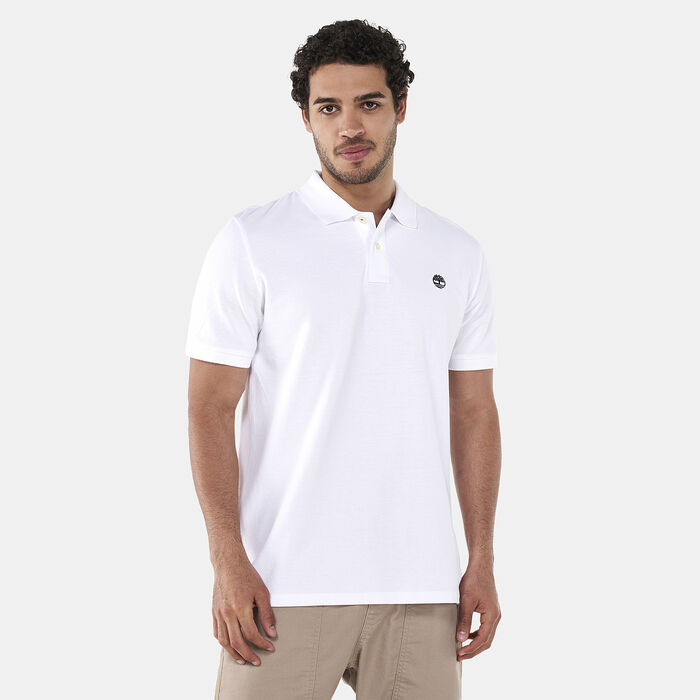 Timberland Men's Millers River Polo Shirt White Timberland Men's Millers River Polo Shirt White image number 0