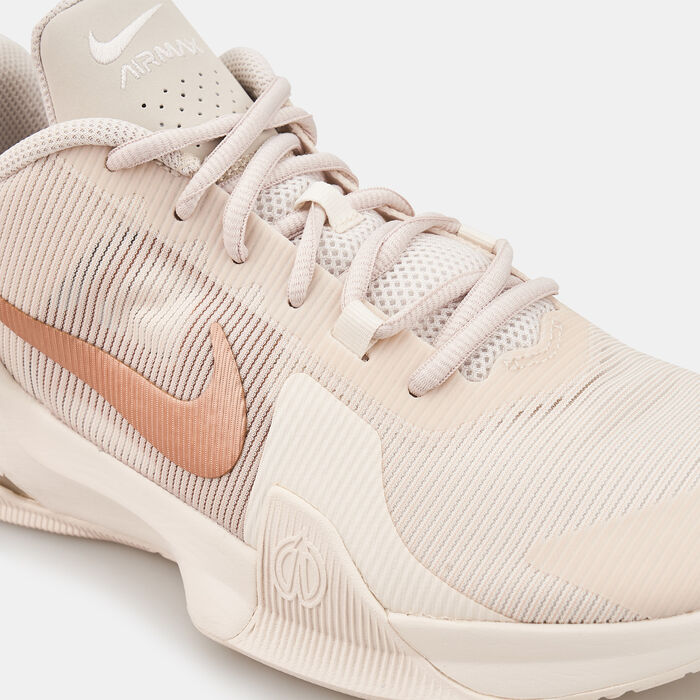 Nike Men's Air Max Impact 4 Basketball Shoe Ivory image number 4