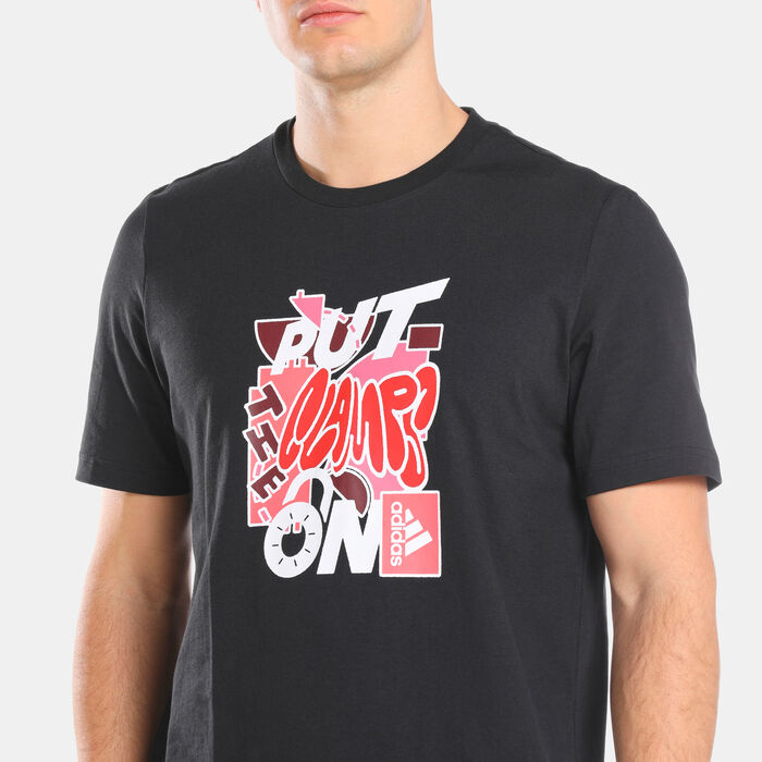 adidas Men's Clamps T-Shirt Black adidas Men's Clamps T-Shirt Black image number 3