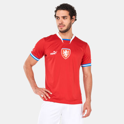 PUMA Men's Czech Republic Home Official Jersey Red PUMA Men's Czech Republic Home Official Jersey Red